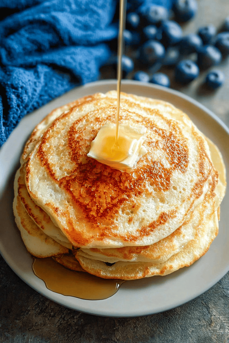 Overnight Sourdough Pancakes