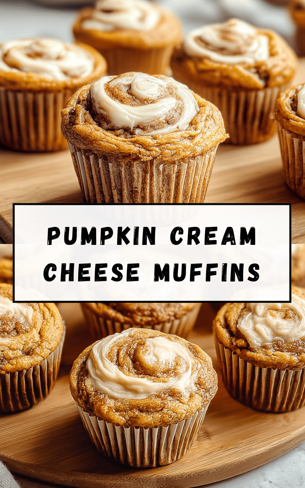 Pumpkin Cream Cheese Muffins
