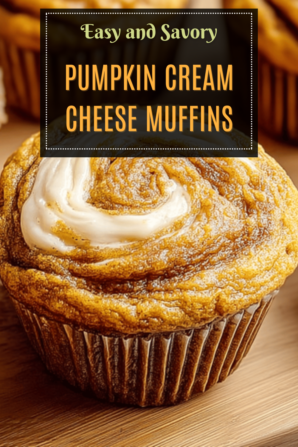Pumpkin Cream Cheese Muffins