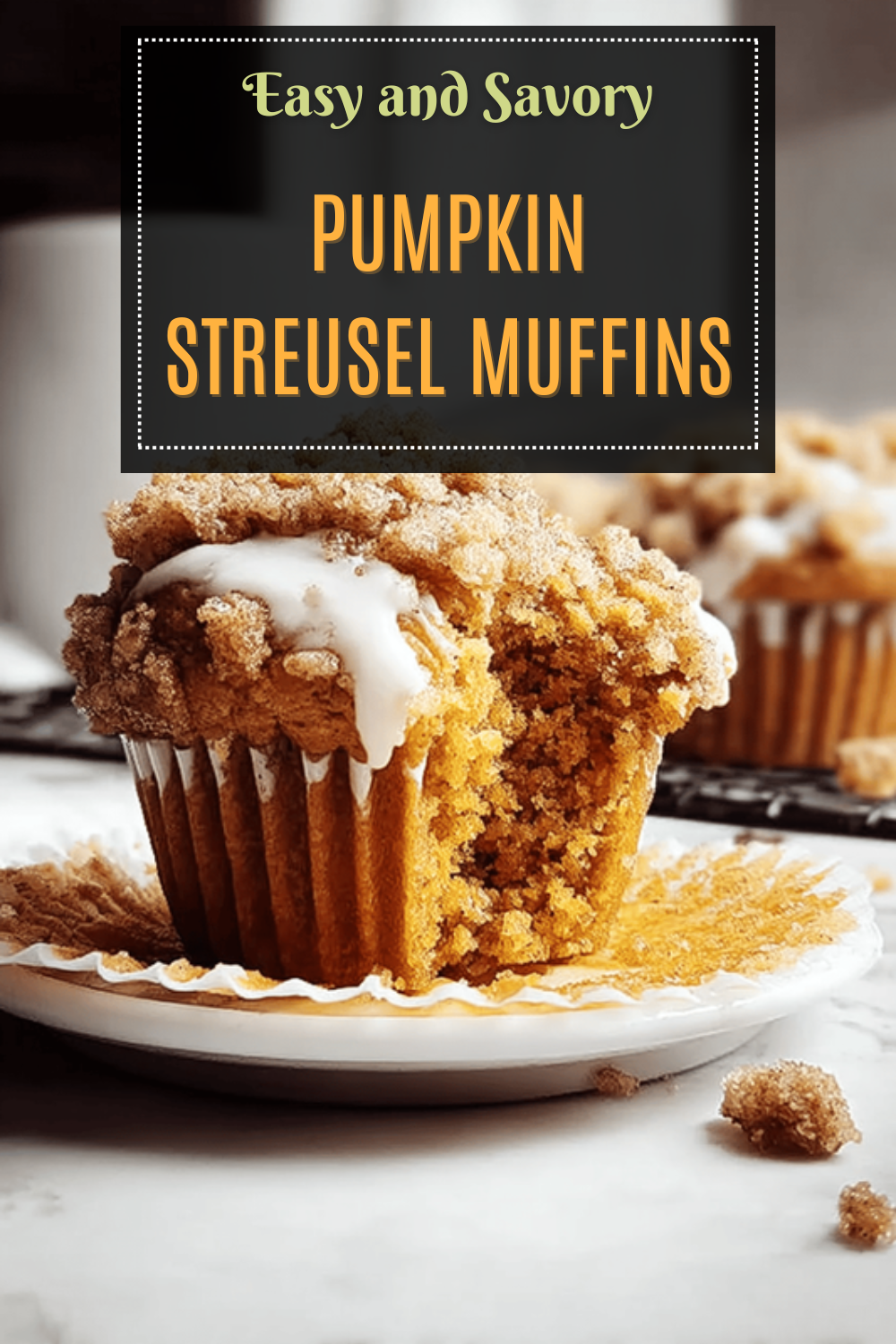 Pumpkin Streusel Muffins