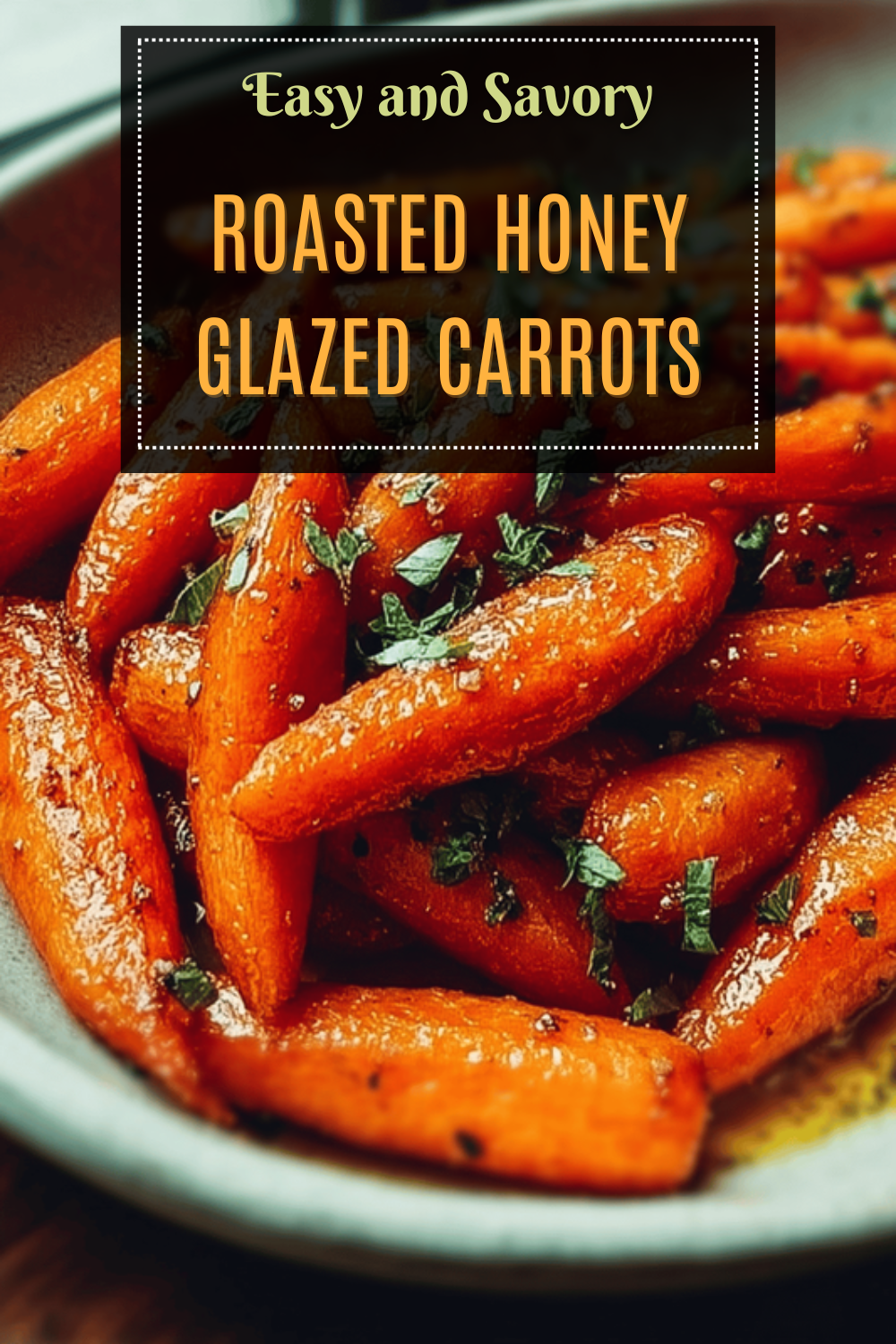 Roasted Honey Glazed Carrots