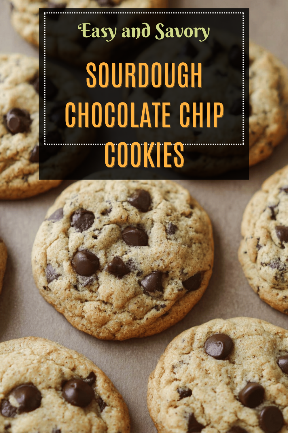 Sourdough Chocolate Chip Cookies