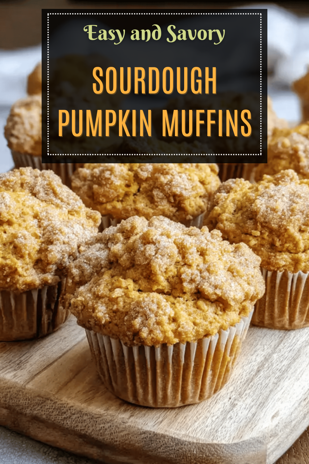 Sourdough Pumpkin Muffins