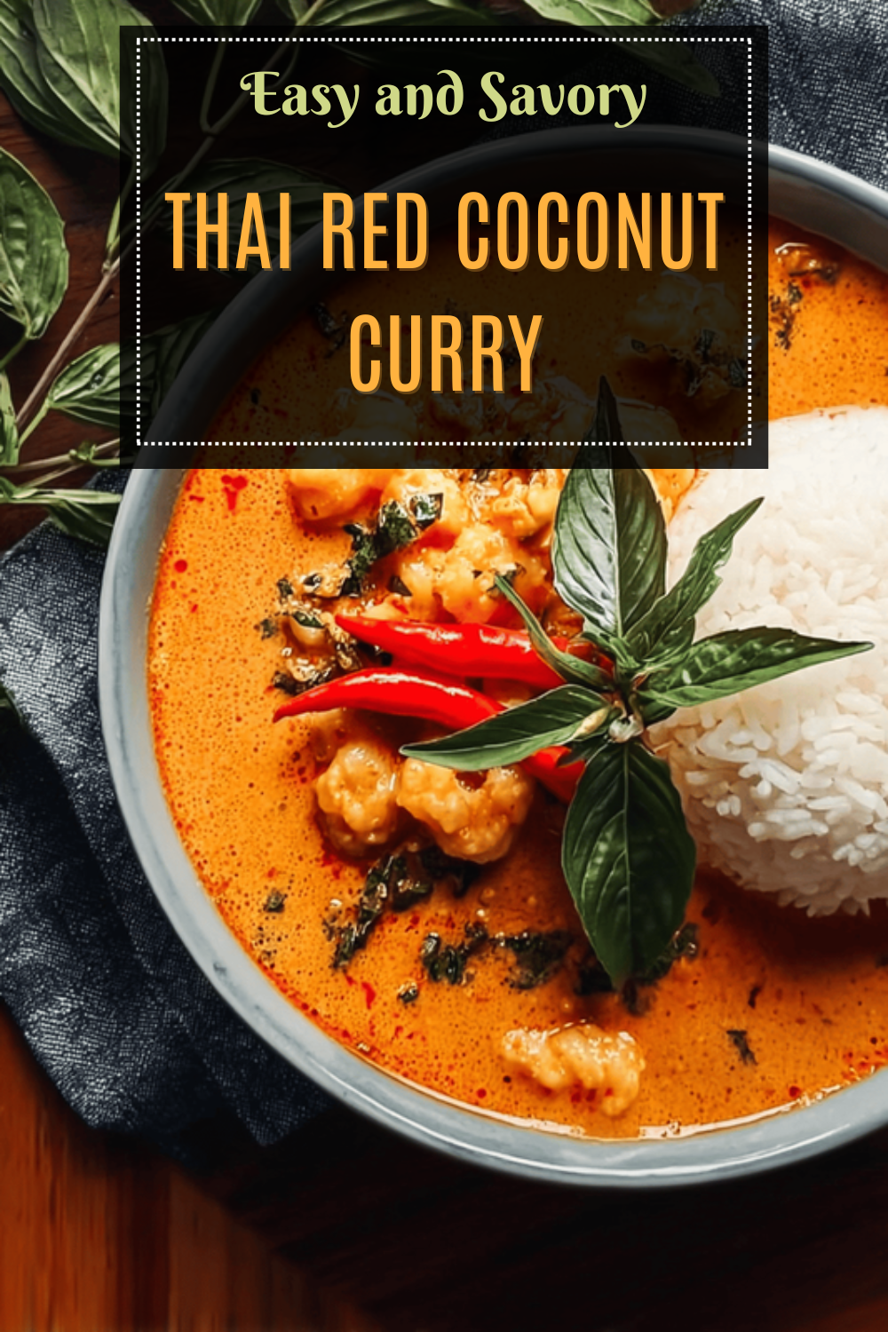 Thai Red Coconut Curry