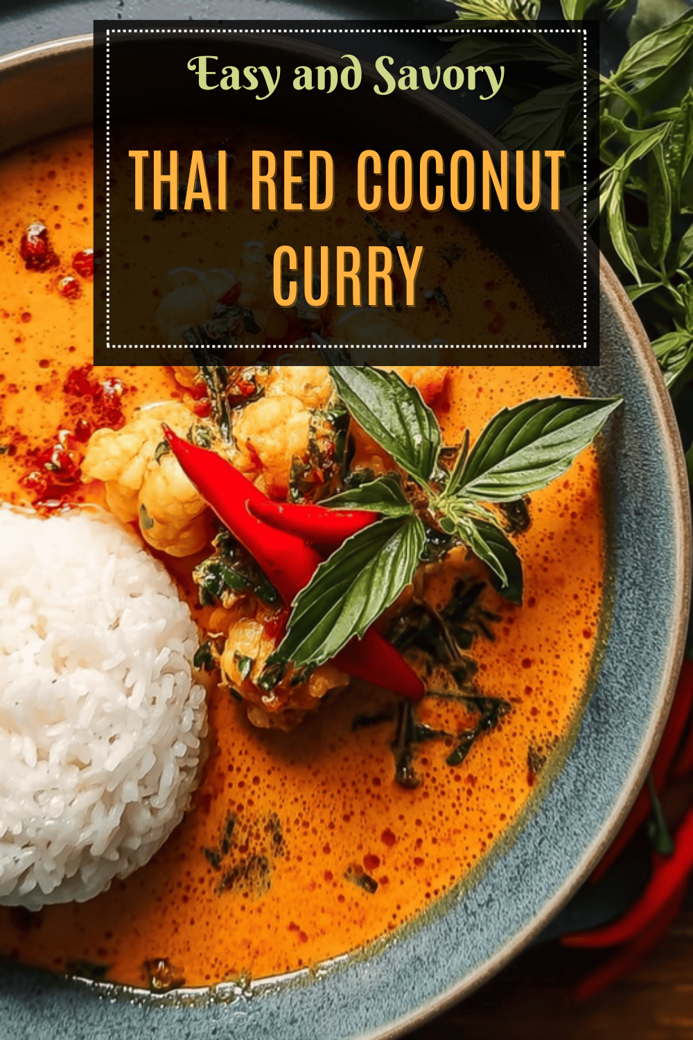 Thai Red Coconut Curry