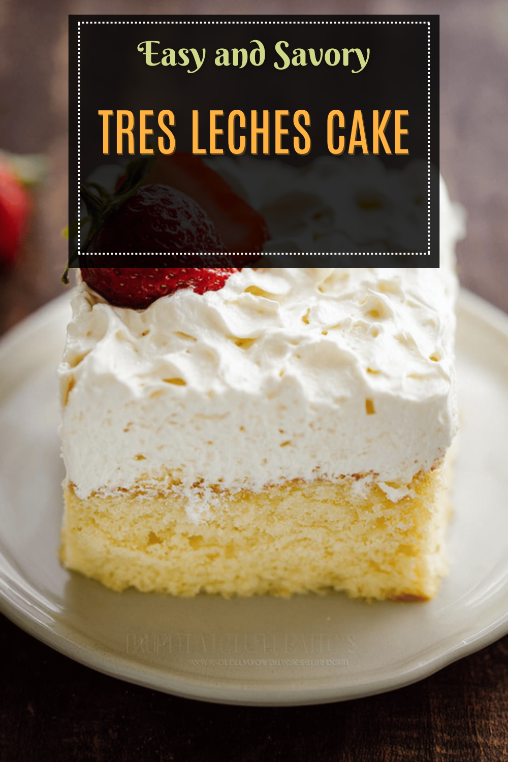 Tres Leches Cake