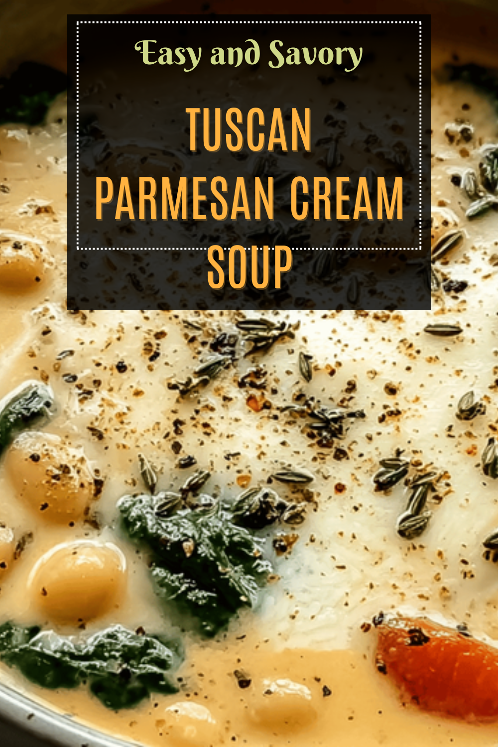 Tuscan Parmesan Cream Soup