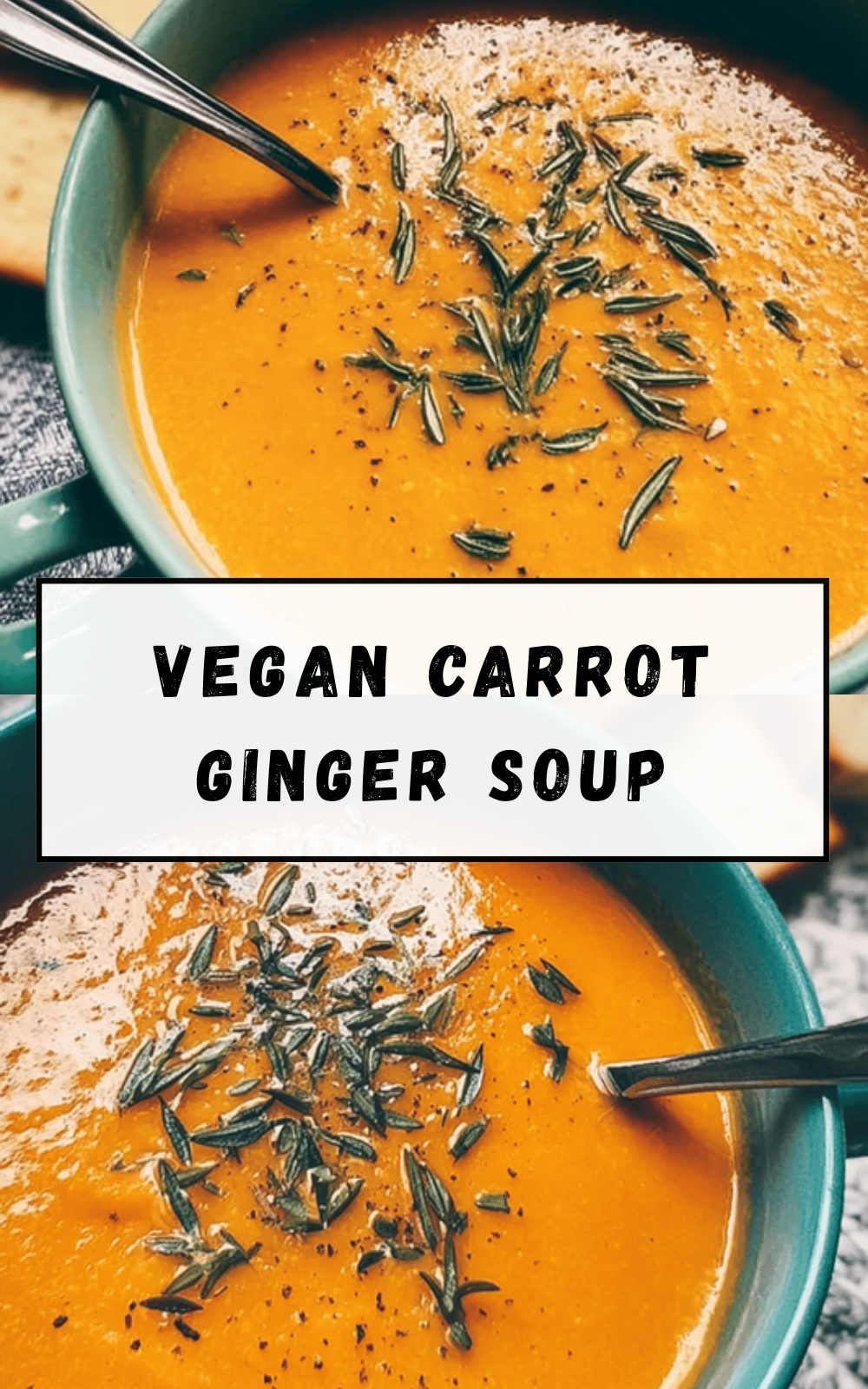 Vegan Carrot Ginger Soup