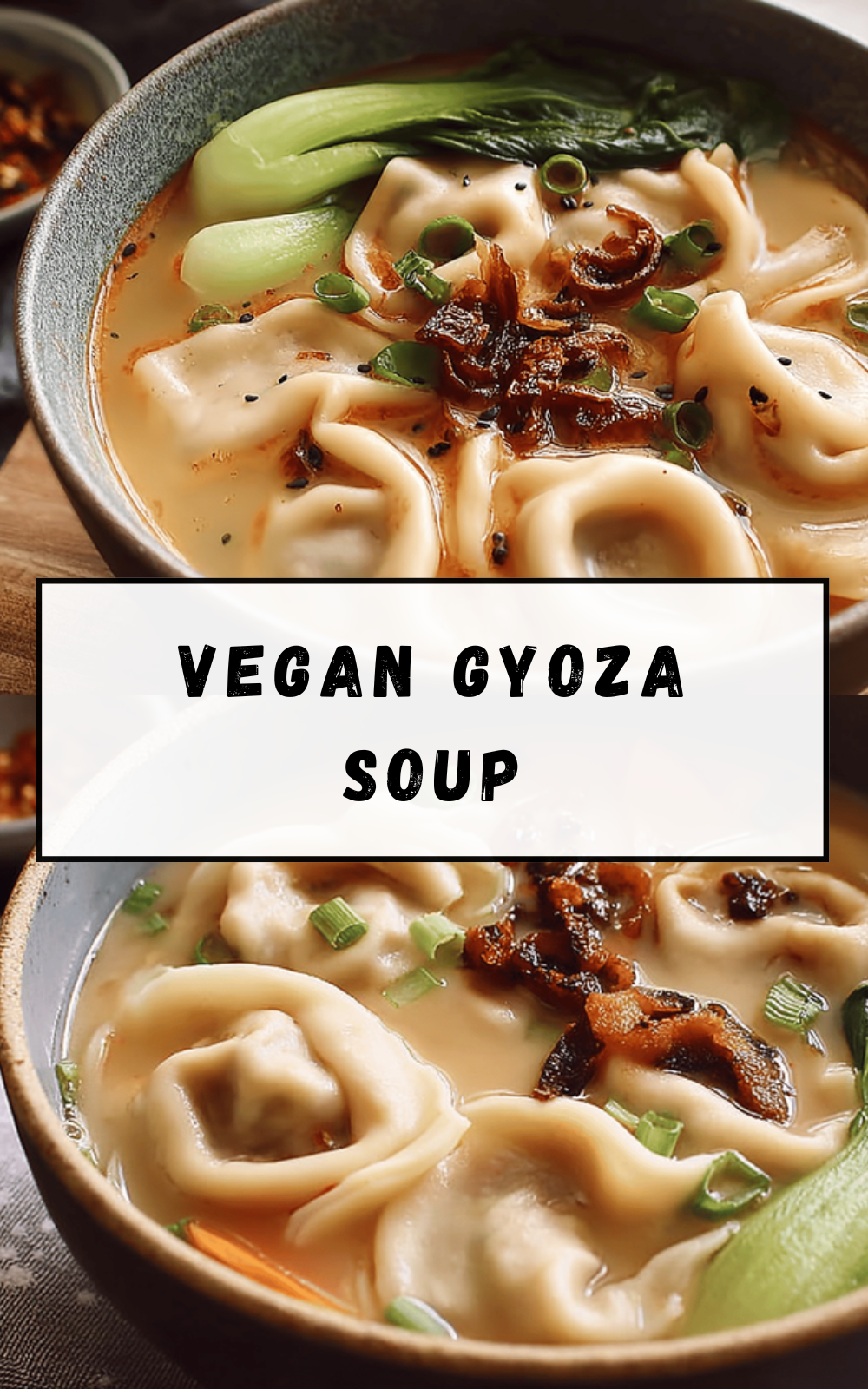 Vegan Gyoza Soup