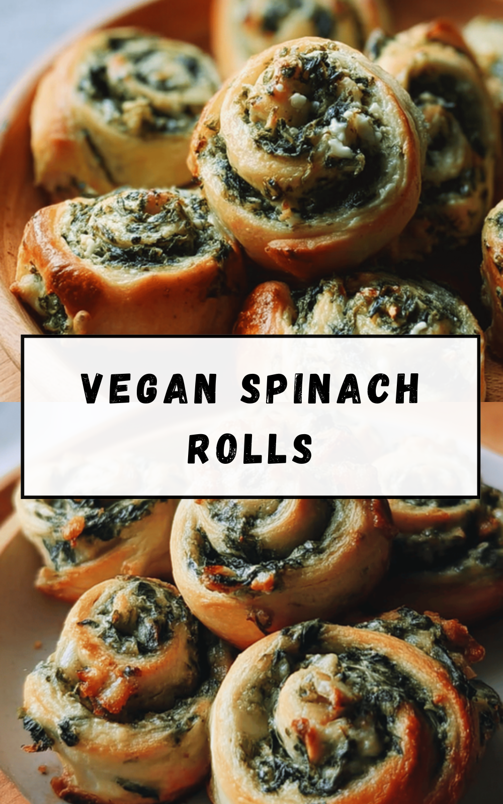 Vegan Spinach Rolls