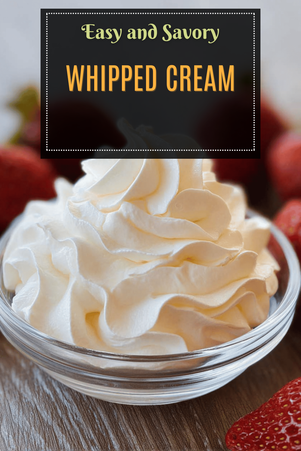 Whipped Cream