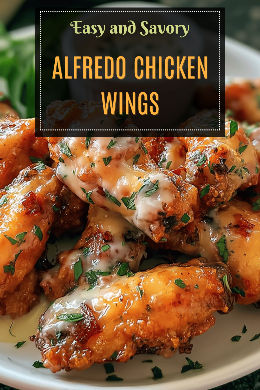 Alfredo Chicken Wings