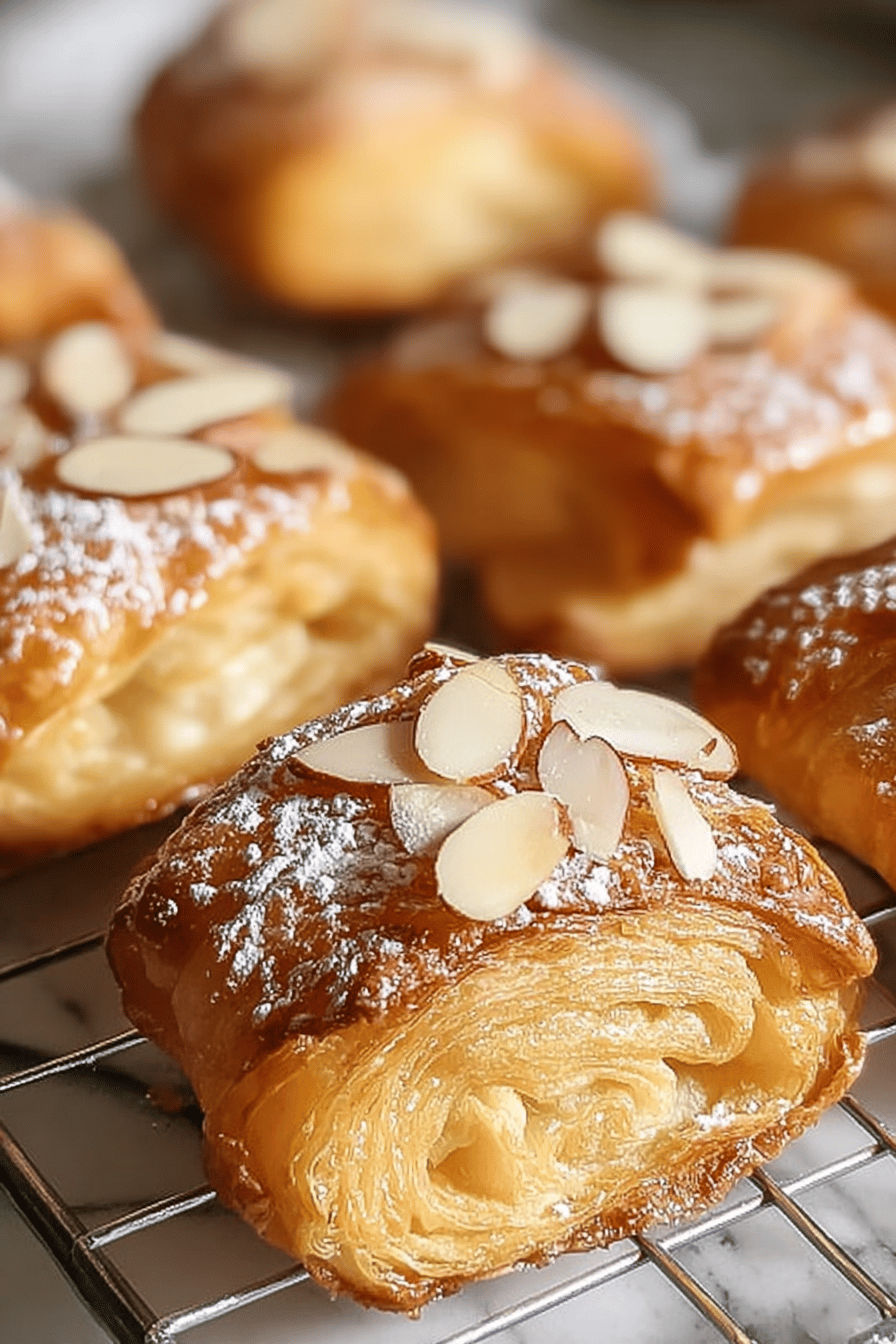 Almond Croissant Bites