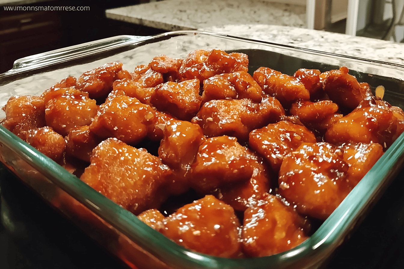 Baked Sweet And Sour Chicken