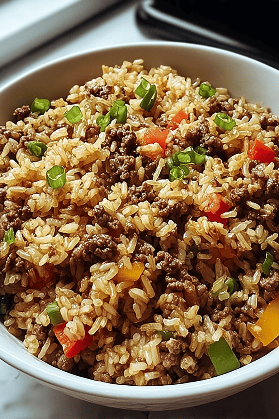 Beef Dirty Rice
