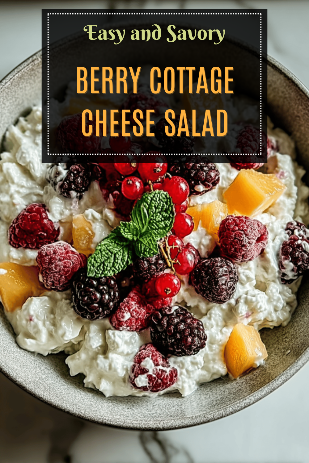 Berry Cottage Cheese Salad