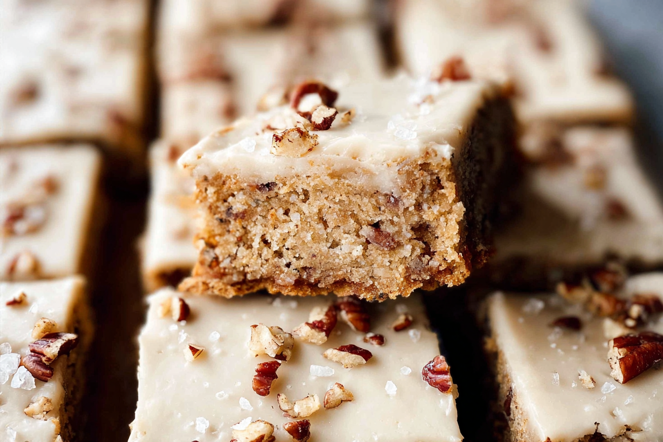 Butter Pecan Cookie Bars