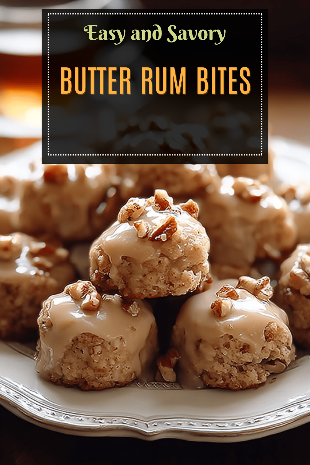 Butter Rum Bites