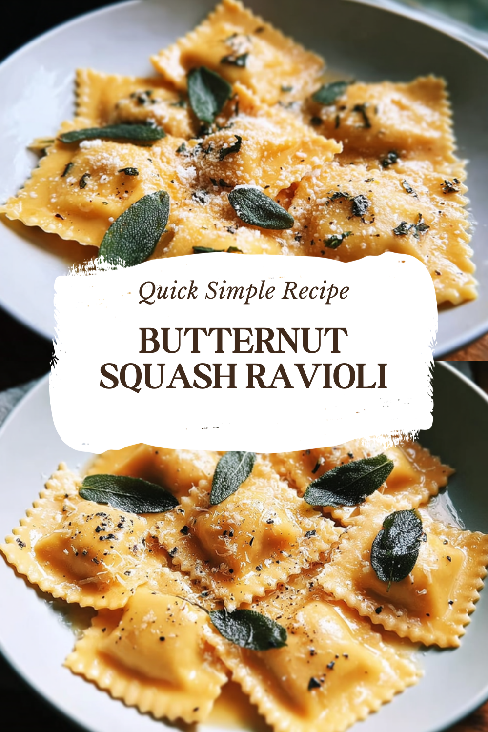 Butternut Squash Ravioli