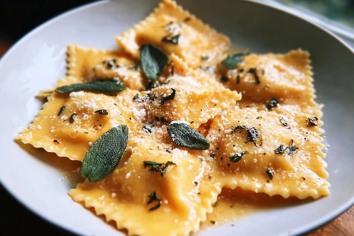 Butternut Squash Ravioli