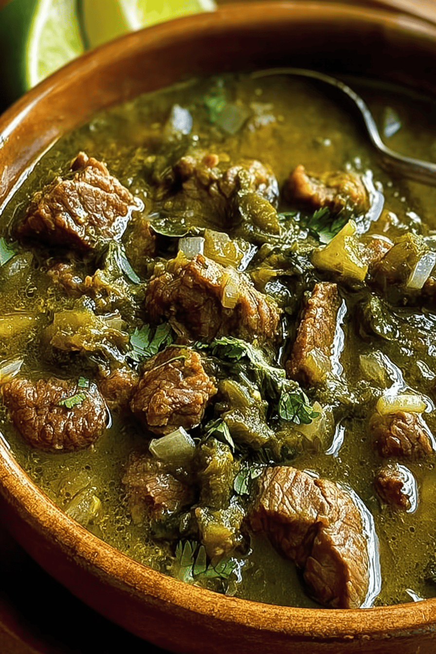 Caldillo Chile Verde Stew