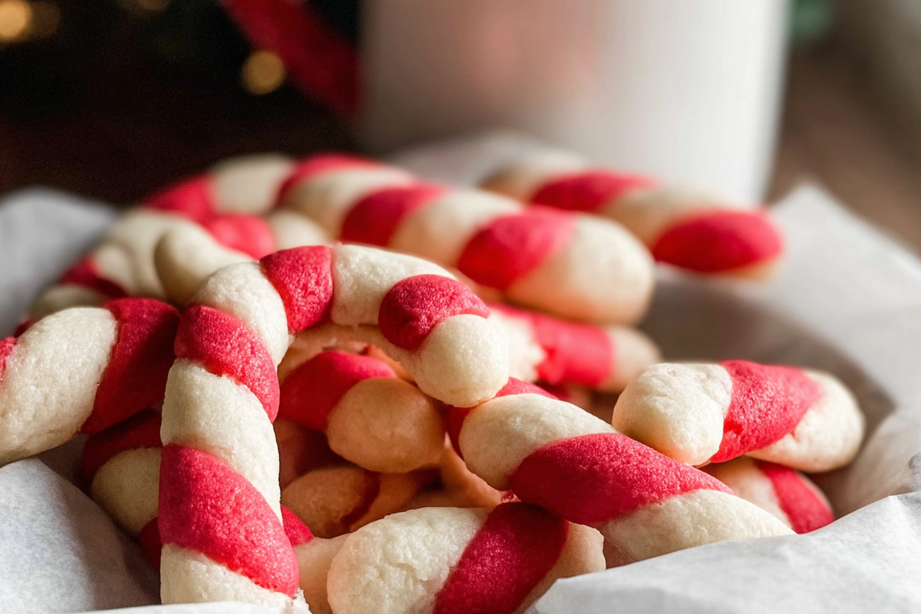 Candy Cane Cookies