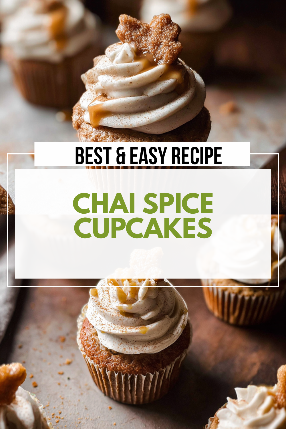 Chai Spice Cupcakes
