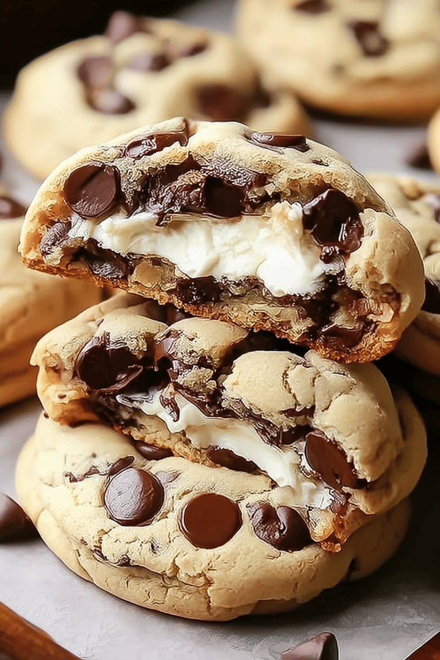 Cheesecake Chocolate Chip Cookies