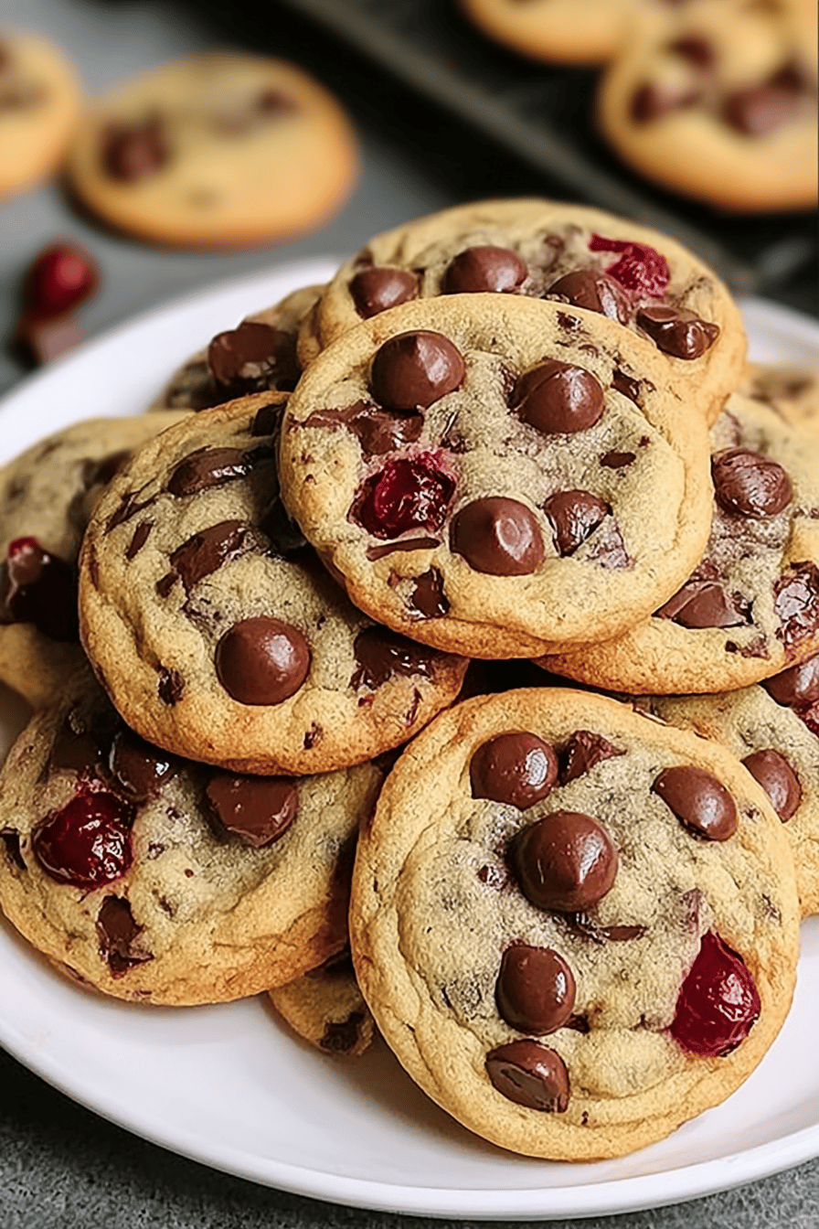 Cherry Chocolate Cookies