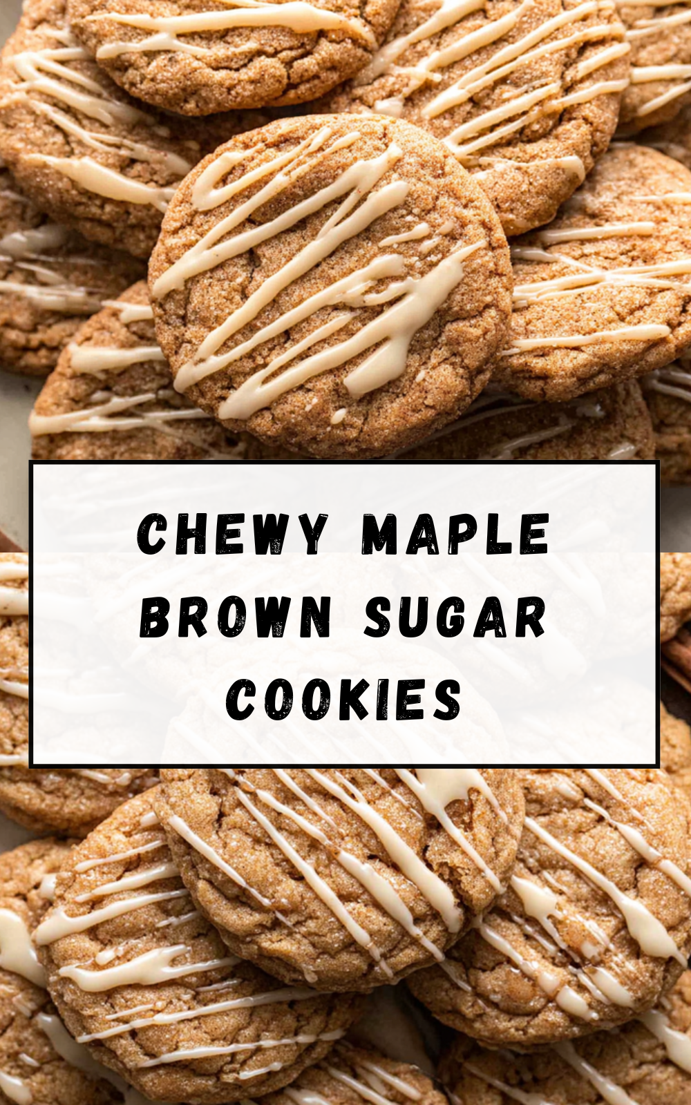 Chewy Maple Brown Sugar Cookies