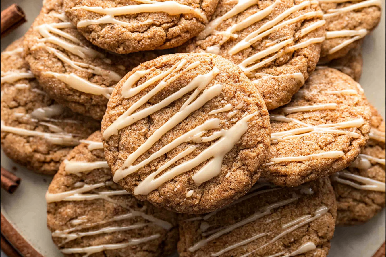 Chewy Maple Brown Sugar Cookies