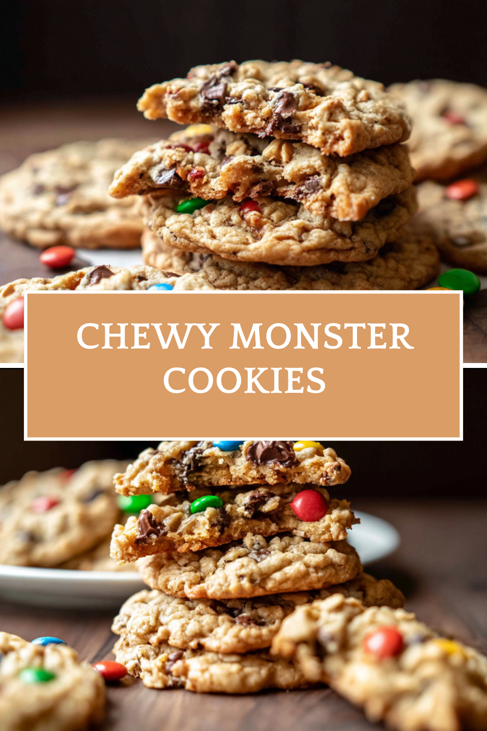 Chewy Monster Cookies