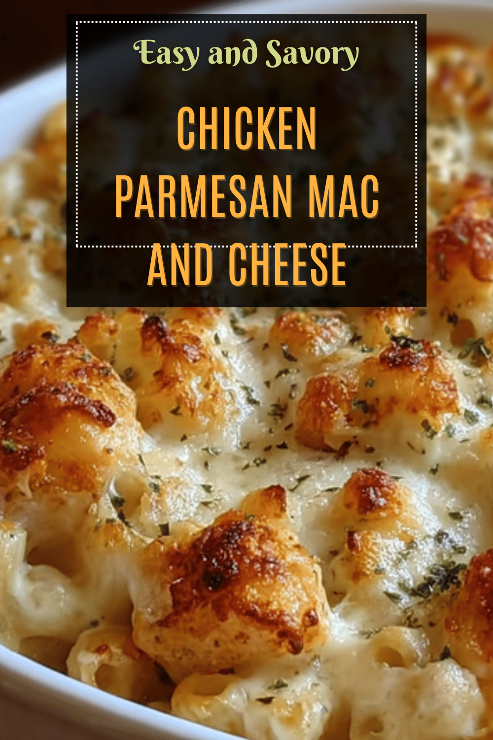 Chicken Parmesan Mac And Cheese