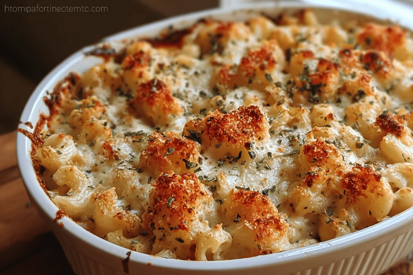 Chicken Parmesan Mac And Cheese