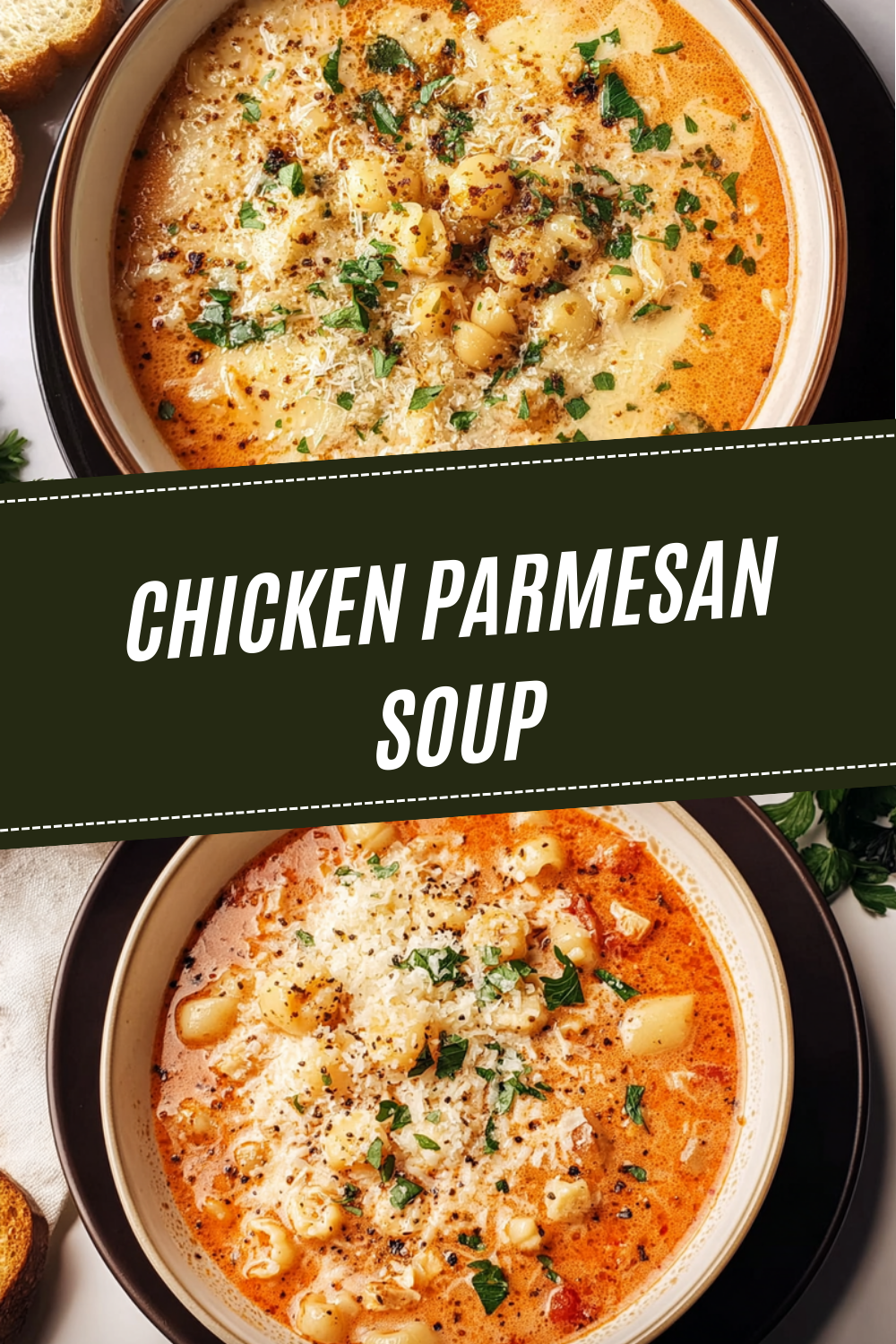 Chicken Parmesan Soup