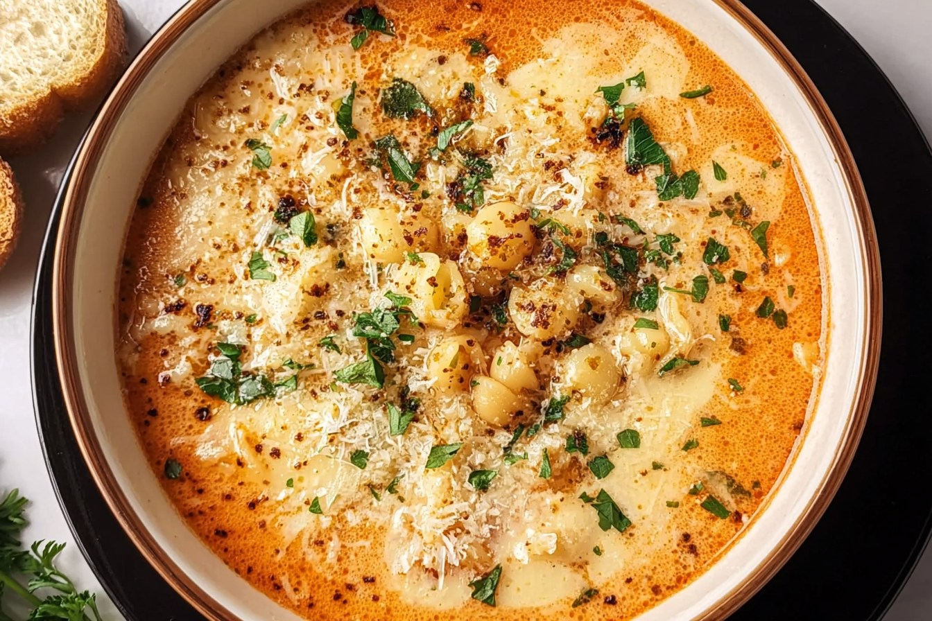 Chicken Parmesan Soup