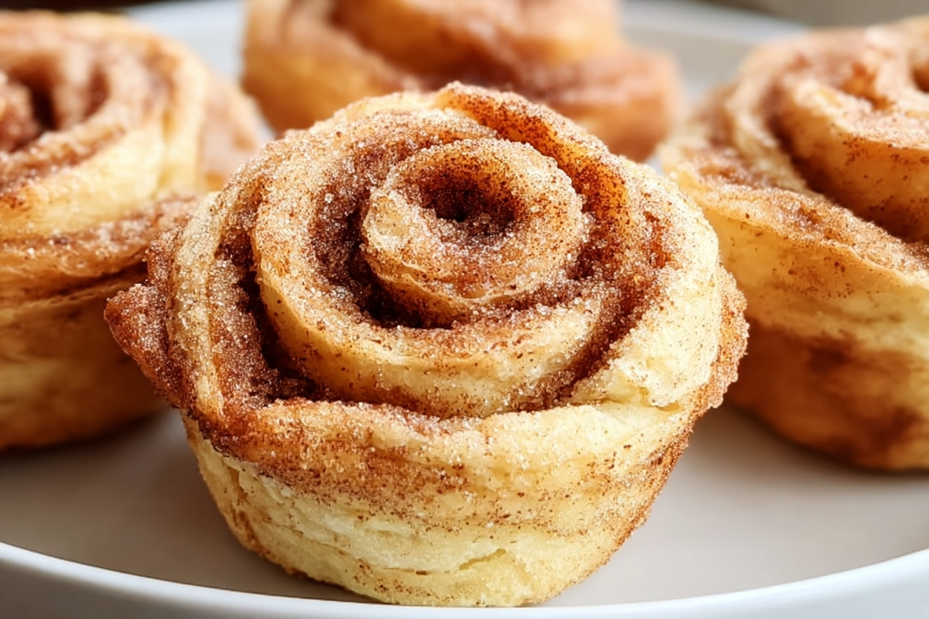 Cinnamon Sugar Cruffins