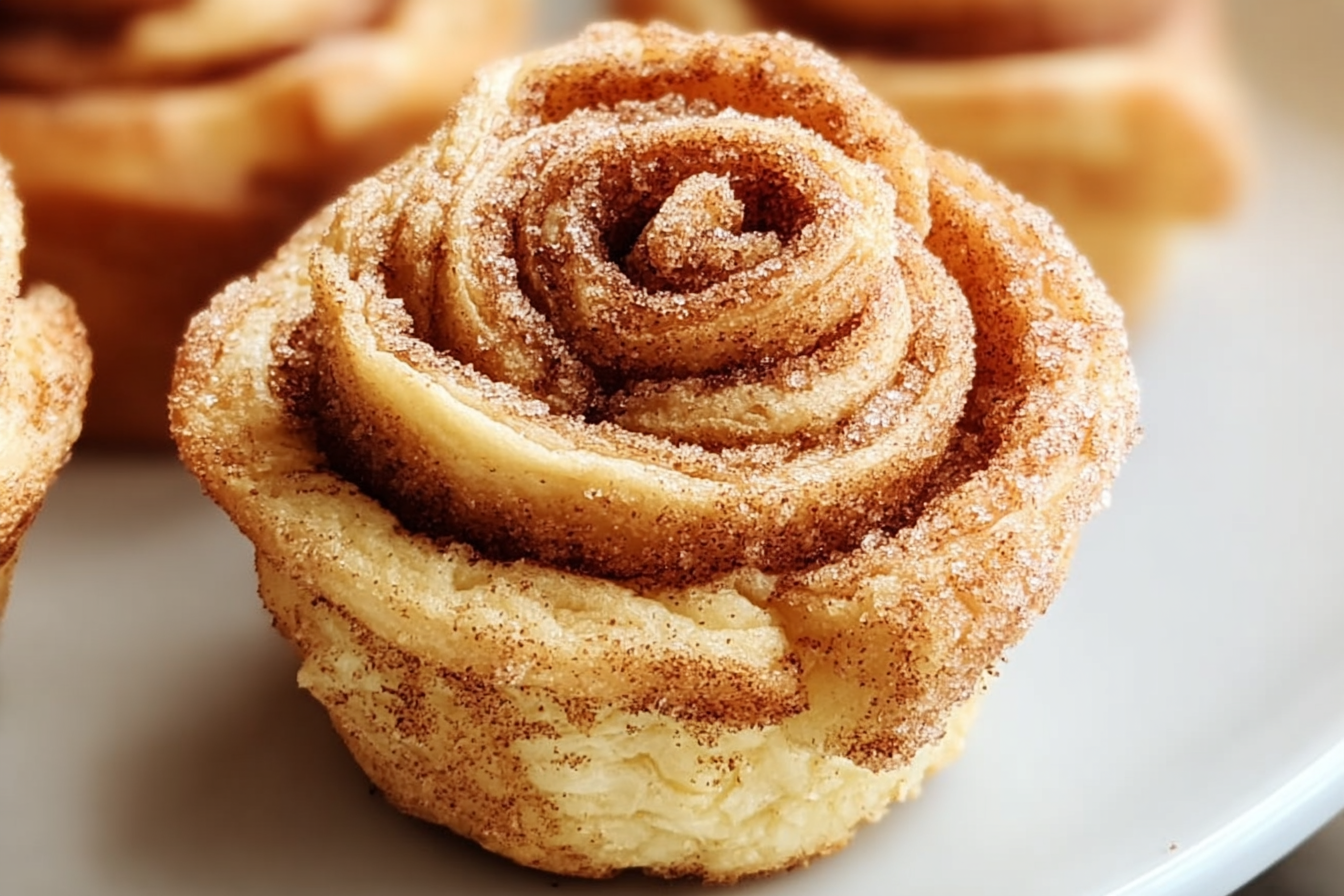 Cinnamon Sugar Cruffins