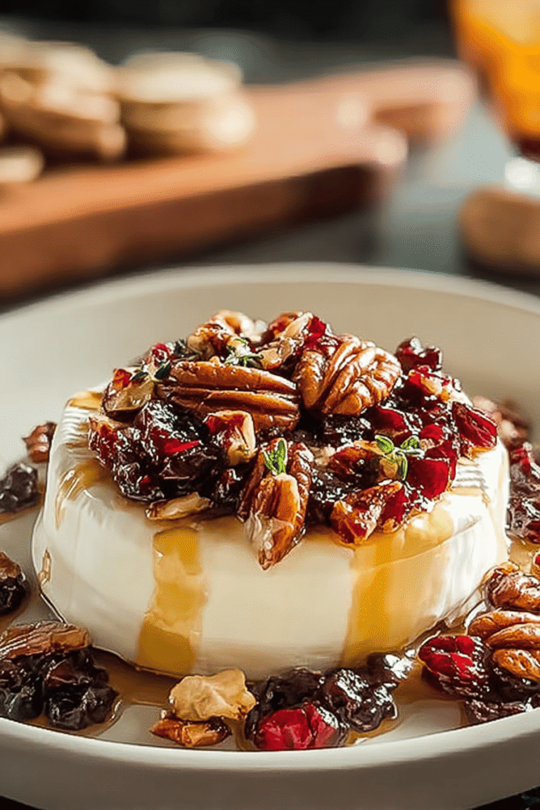 Cranberry Pecan Baked Brie 98.Png