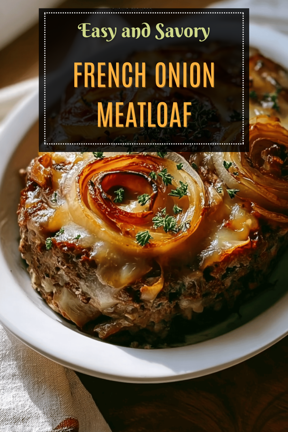 French Onion Meatloaf