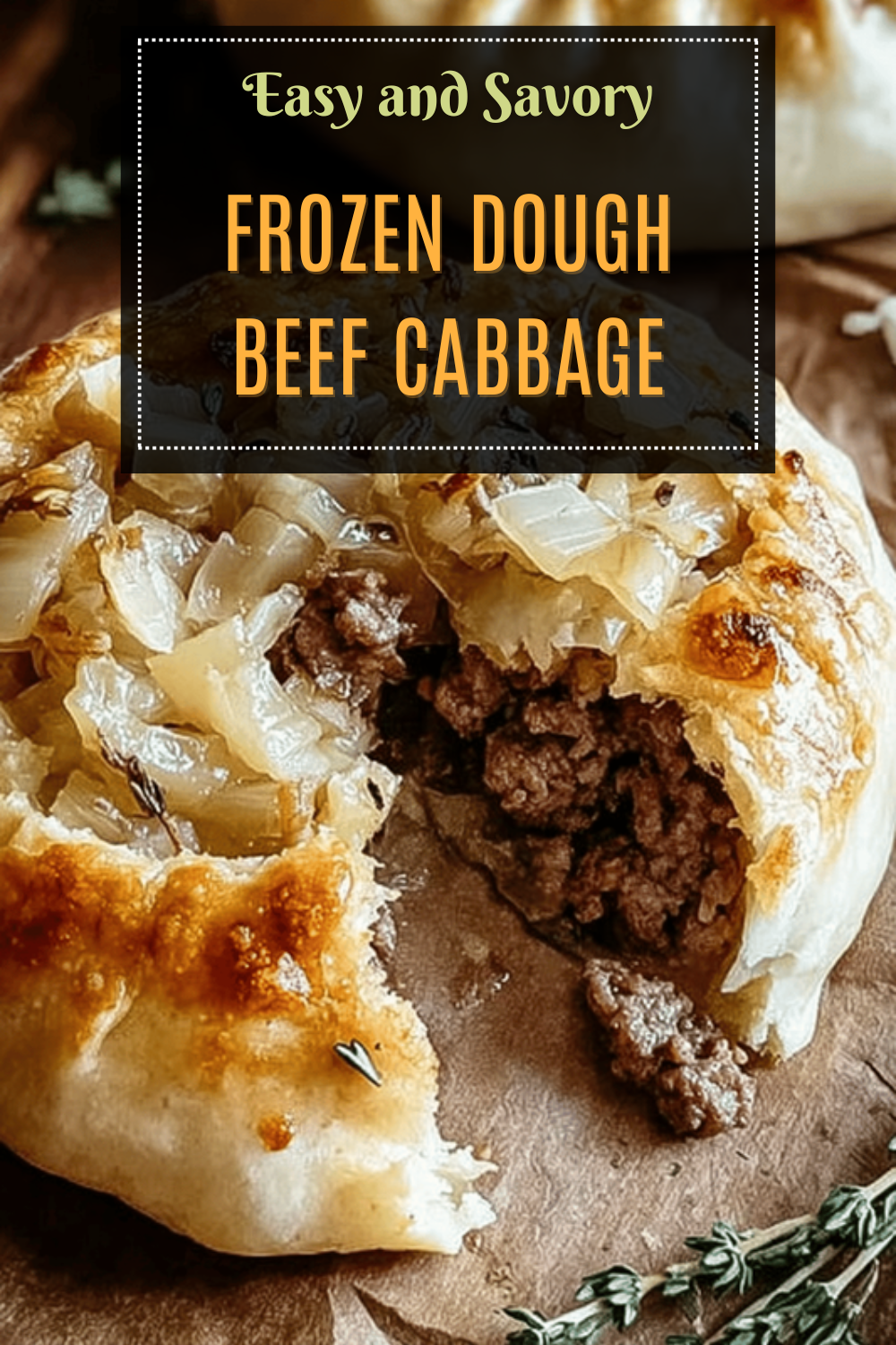 Frozen Dough Beef Cabbage