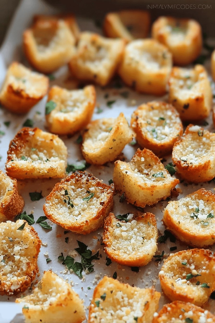 Garlic Bread Ritz Bits