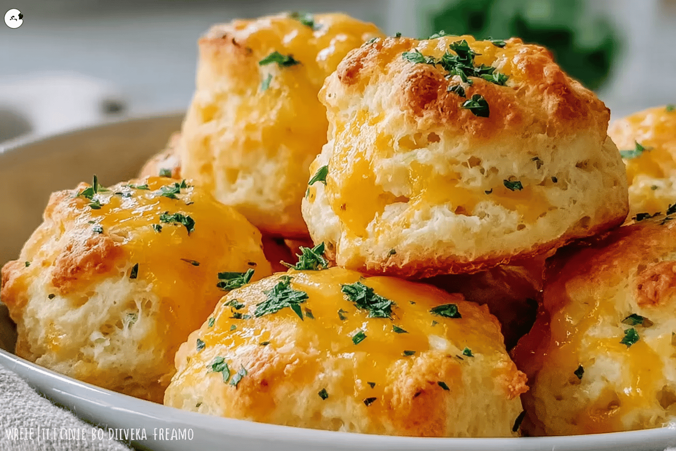 Garlic Cheddar Biscuits