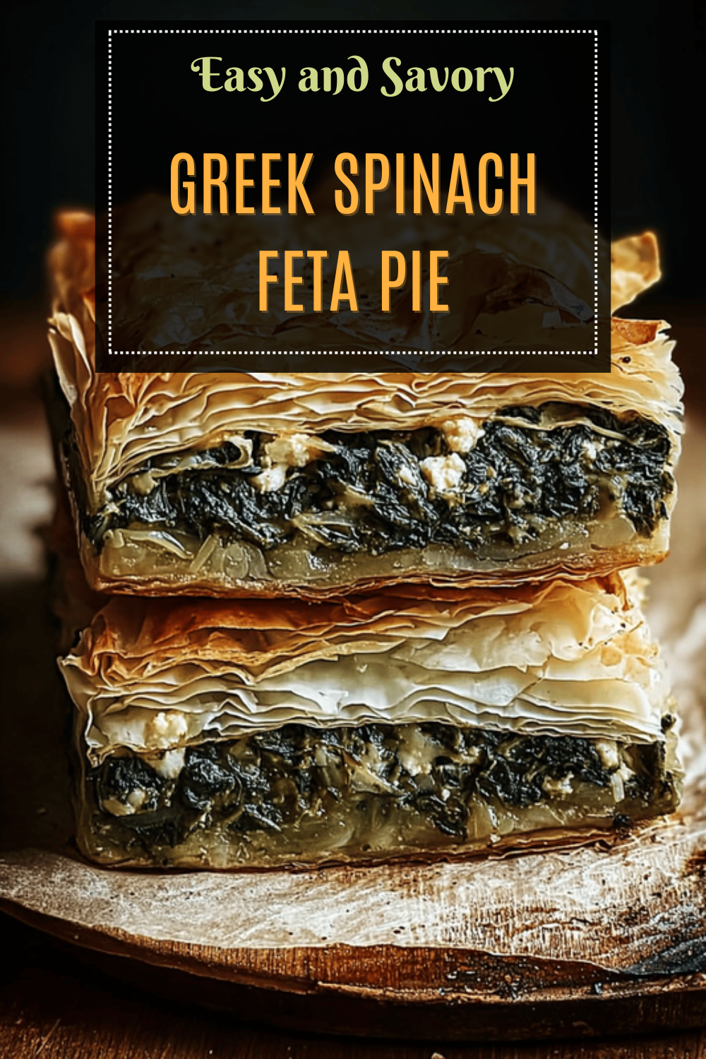 Greek Spinach Feta Pie