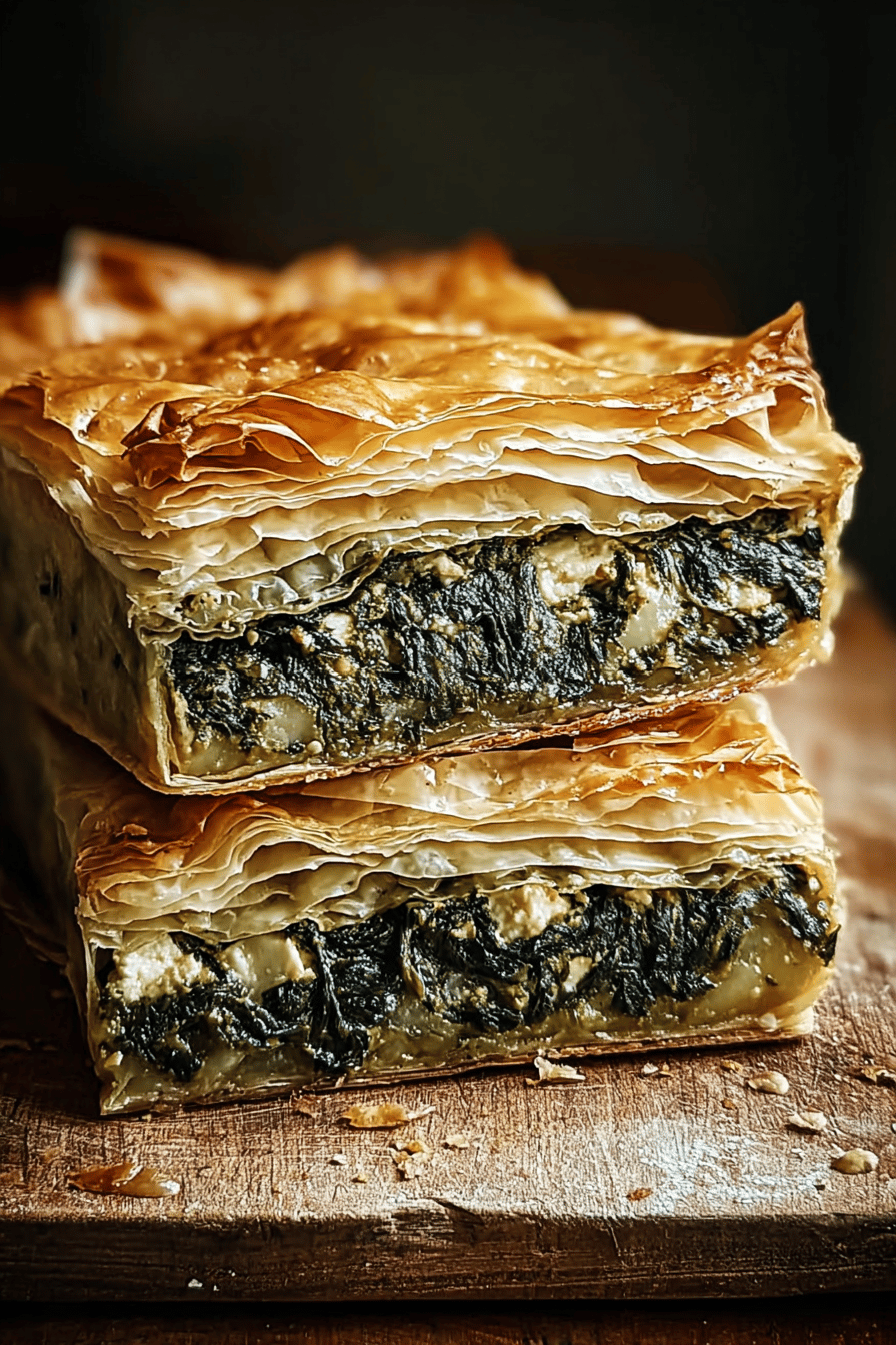 Greek Spinach Feta Pie