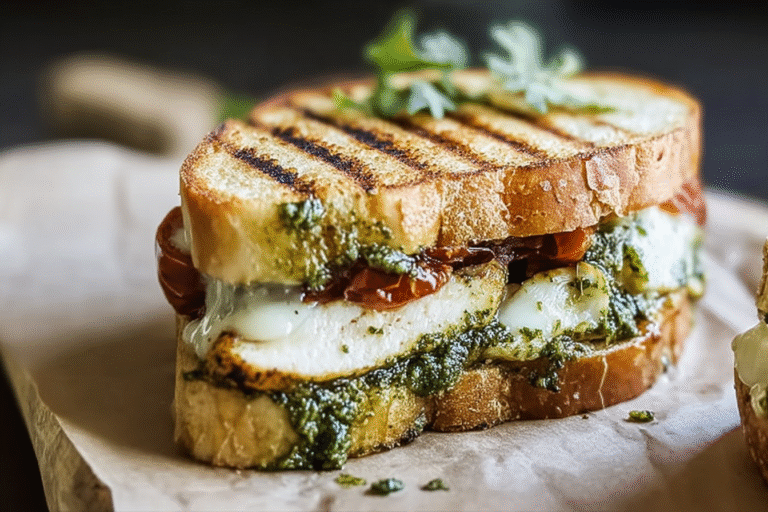 Grilled Chicken Pesto Sandwich 15.Png