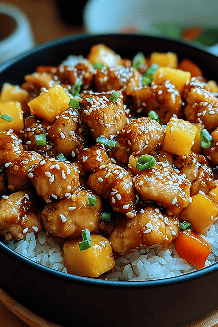 Hawaiian Crockpot Chicken