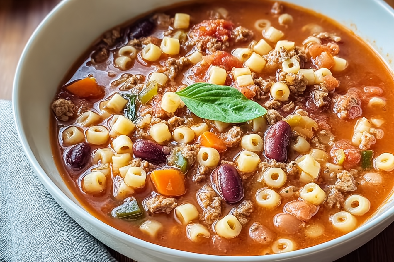 Instant Pot Pasta Fagioli Soup