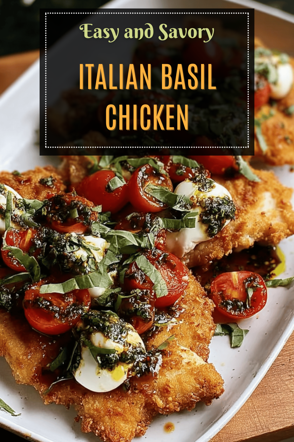 Italian Basil Chicken