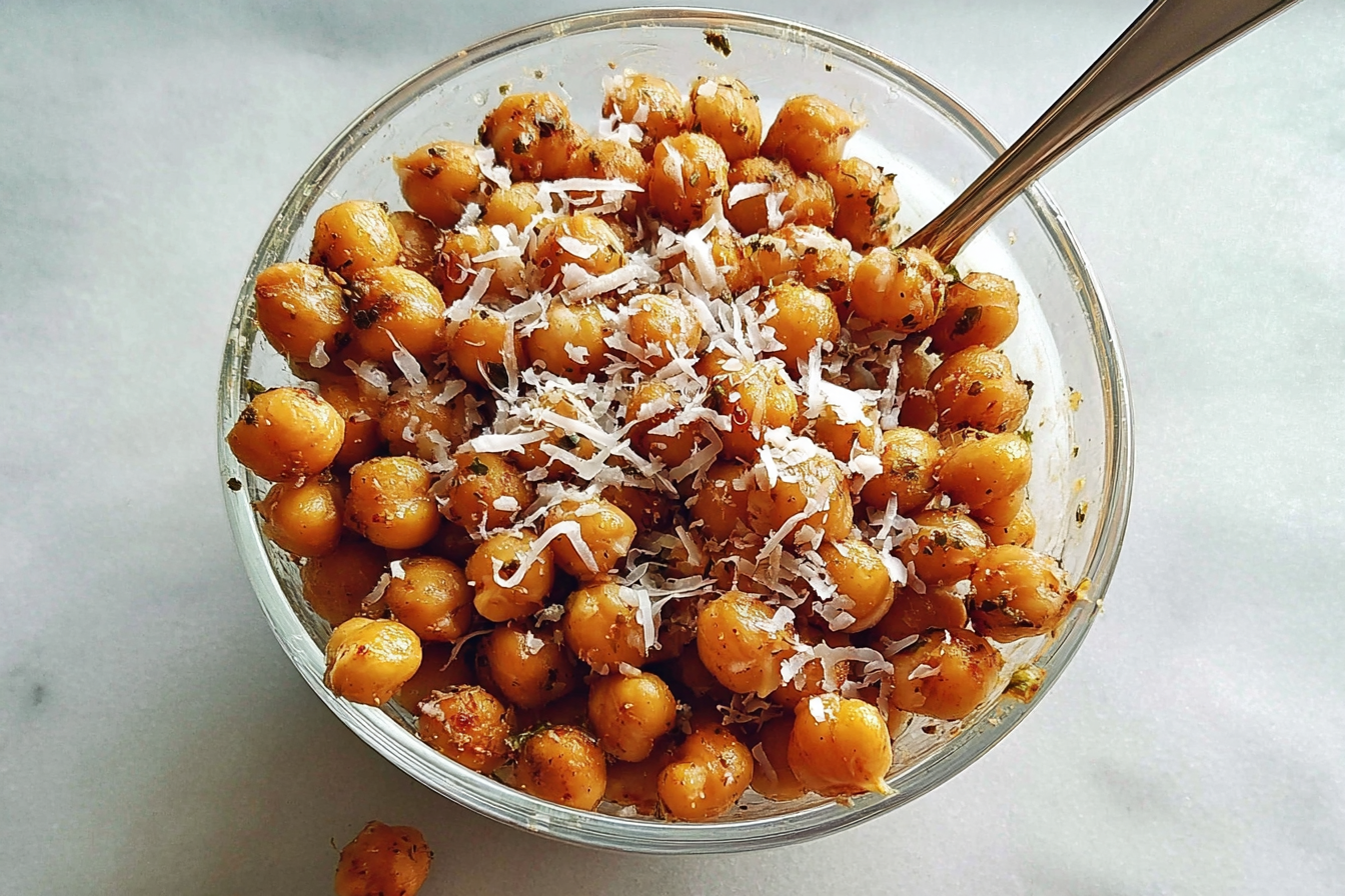 Italian Roasted Chickpeas Recipe